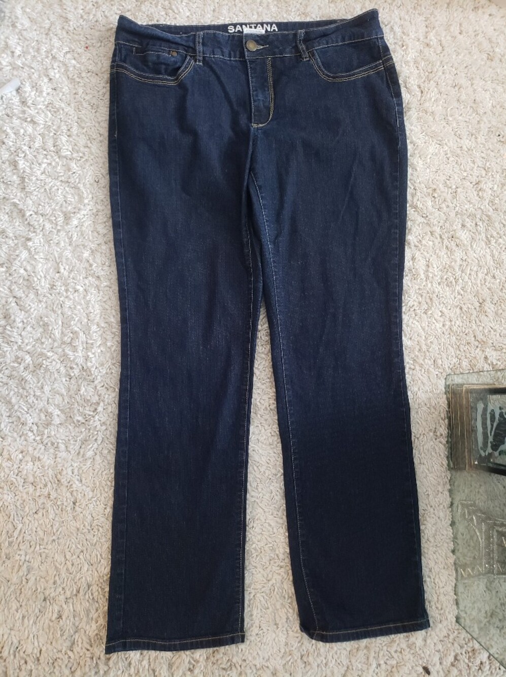 Santana Dark Blue Flare Jeans for Women